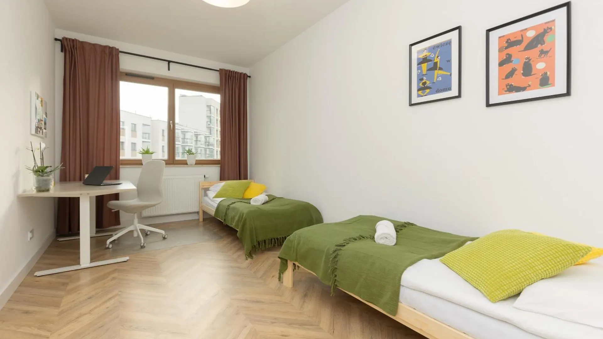 Stylish Apartment Zdziechowskiego With Parking & Home Office By Noclegi Renters Varsóvia